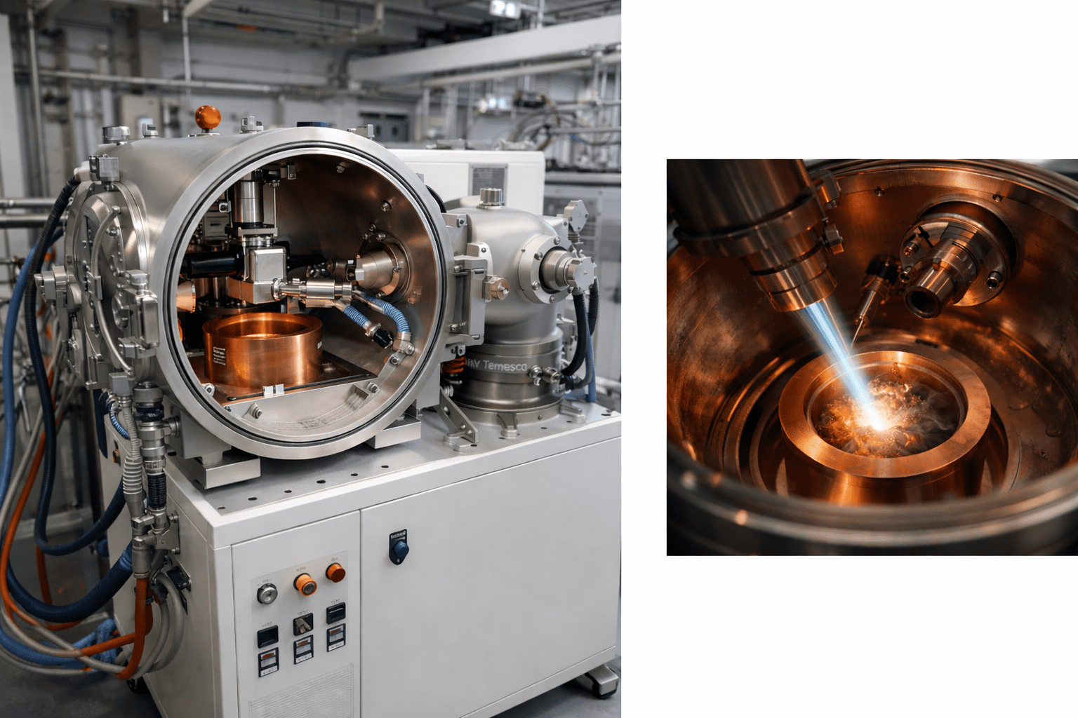 Electron beam evaporator